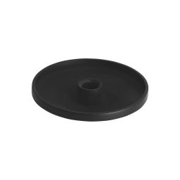 Oltens pokrywa przelewu wanny wolnostojącej czarny mat 09004300