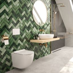 Oltens Hervik syfon umywalkowy mosiężny okrągły złoty połysk 02600800