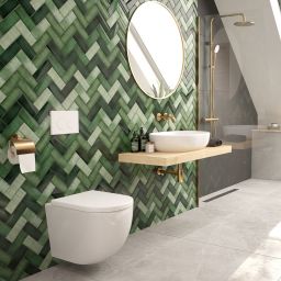 Oltens Hervik syfon umywalkowy mosiężny okrągły złoty połysk 02600800