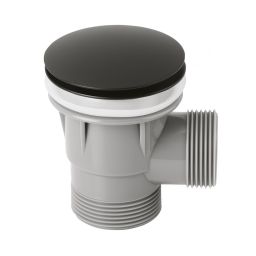 Oltens Anker syfon do wanny czarny mat 03003300