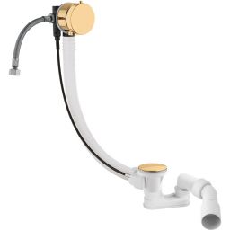 Omnires CGS zestaw przelewowy do wanny złoty TK132-PLUS-3.04+64-SGL