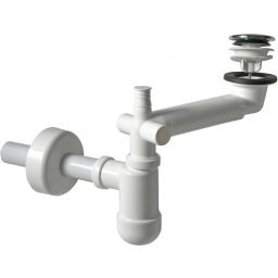 Oristo Uni syfon z korkiem butelkowy chrom-biały OR00-A-SYC-5-2