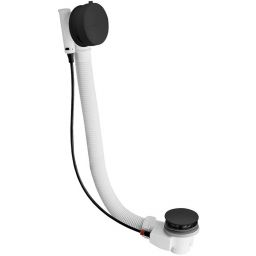 Polysan syfon do wanny czarny mat 71681B