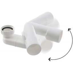 Polysan syfon do wanny biały 71693