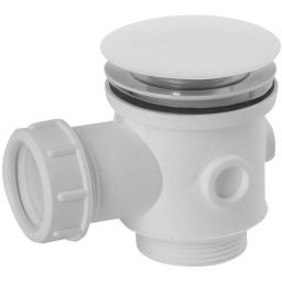 Outlet - Polysan korek do wanny klik-klak biały mat 71704W