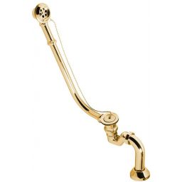 Polysan Retro syfon do wanny złoty 71791