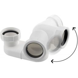 Polysan syfon do wanny biały 72693