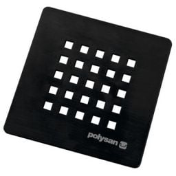 Polysan Treneca pokrywa syfonu czarny mat 85999.21