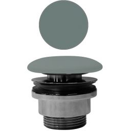 GSI korek do umywalki klik klak okrągły agave mat PVC04