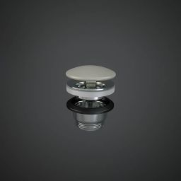 Rak Ceramics Duo korek do umywalki klik-klak greige mat DUO002505A