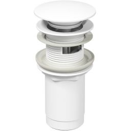 Ravak korek umywalkowy click-clack biały mat X01836