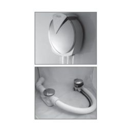 Riho syfon wannowy z napełnianiem chrom 208875