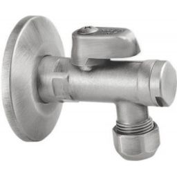 Sapho Antea zawór kątowy 1/2'x 3/8 nikiel szczotkowany 2020NK