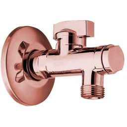 Sapho Antea zawór kątowy 1/2'x 3/8 różowe złoto 2020RZL