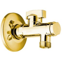 Sapho Antea zawór kątowy 1/2'x 3/8' złoty 2020ZL