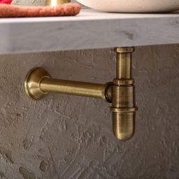 Sapho Antea Retro syfon umywalkowy butelkowy 1 1/4 brązowy 9596