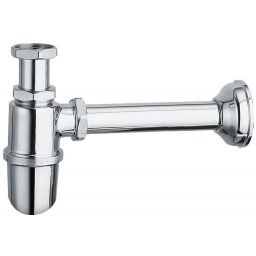 Sapho Antea Retro syfon umywalkowy butelkowy 1 1/4 chrom 9591