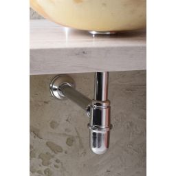 Sapho Antea Retro syfon umywalkowy butelkowy 1 1/4 chrom 9591