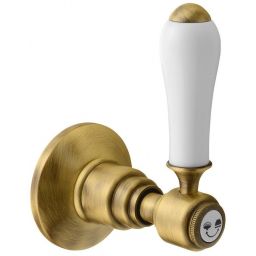 Sapho Antea przełącznik podtynkowy dwukierunkowy brązowy/biały DEVIN106