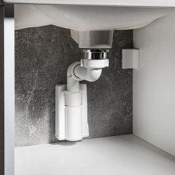 Sapho syfon do umywalki rurowy biały 151.032.0