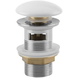 Sapho korek umywalkowy okrągły klik klak z przelewem G 5/4