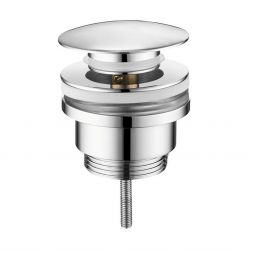 Sapho korek umywalkowy okrągły klik klak z przelewem G 5/4