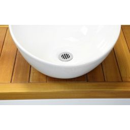 Sapho korek umywalkowy okrągły bez przelewu G 1 1/4 chrom CV2009