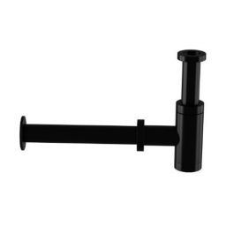 Steinberg 100 syfon umywalkowy czarny mat 1001696S