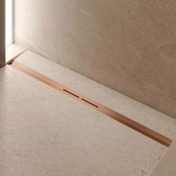 Tece Drainprofile odpływ liniowy z rusztem 90 cm czerwone złoto szczotkowane 670903