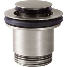 Tres Griferia korek do umywalki klik-klak okrągły stal 24284002AC