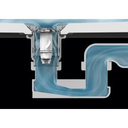 Villeroy & Boch ViFlow syfon do wanny Pure Black U909530R7