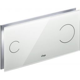 Viega Visign for More 100 przycisk spłukujący do WC szary 597481