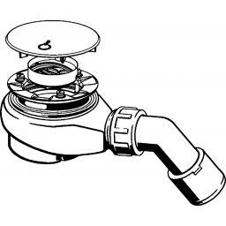 Viega Tempoplex komplet odpływowy chrom 801458