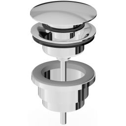 Zucchetti korek do umywalki chrom R97755