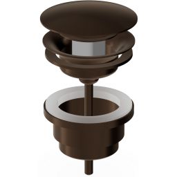 Zucchetti Helm korek do umywalki brushed chocolate PVD R97778.XP21