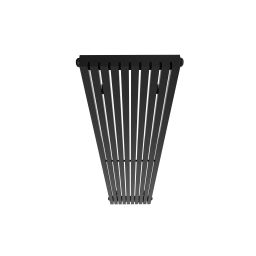 AG Evo Line Eterna Uno grzejnik pokojowy 180x35,1 cm podłączenie dolne czarny AG.ETVU.180.35.9005T