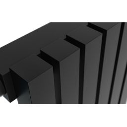 AG Evo Line Eterna Uno grzejnik pokojowy 180x35,1 cm podłączenie dolne czarny AG.ETVU.180.35.9005T