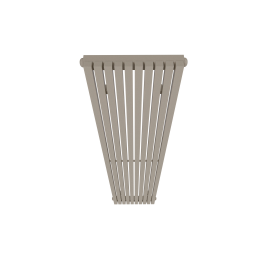 AG Evo Line Eterna Uno grzejnik pokojowy 180x35,1 cm podłączenie dolne piaskowy ciemny AG.ETVU.180.35.Q