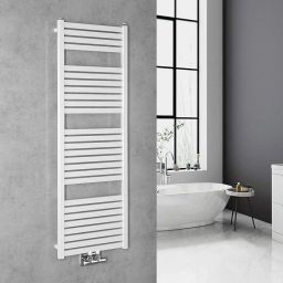 Aqualine Tondi grzejnik łazienkowy dekoracyjny 133x45 cm biały DT470T