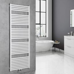 Aqualine Tondi grzejnik łazienkowy dekoracyjny 169x60 cm biały DT490T