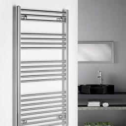 Aqualine Alya grzejnik łazienkowy 118,8x60 cm chrom LLS303