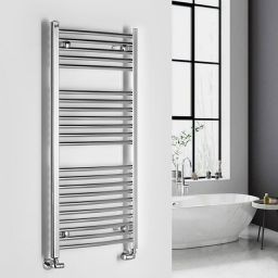 Aqualine Alya grzejnik łazienkowy 111x50 cm chrom LLC201