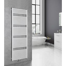 Aqualine Tondi grzejnik łazienkowy dekoracyjny 169x60 cm biały DT490T