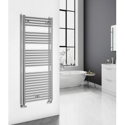Aqualine Alya grzejnik łazienkowy drabinkowy 142x60 cm chrom LLR105