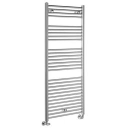 Aqualine Alya grzejnik łazienkowy drabinkowy 142x60 cm chrom LLR105