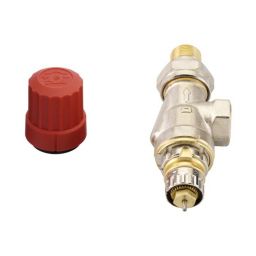 Danfoss RA-N zawór kątowy termostatyczny nikiel 013G0153