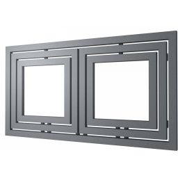 Enix Libra (L) grzejnik ozdobny 111x60 cm grafit strukturalny L00111006001410E1000