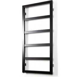 Enix Boston (B) grzejnik łazienkowy drabinkowy 112x55,5 cm czarny mat B00055511202130D2000