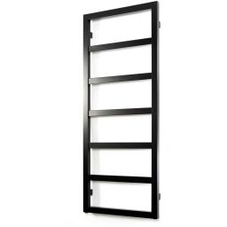 Enix Boston (B) grzejnik łazienkowy drabinkowy 133,6x55,5 cm czarny mat B00055513362130D2000