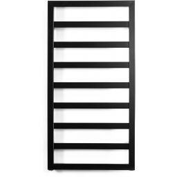 Enix Billo grzejnik łazienkowy dekoracyjny 83x43 cm czarny mat BL0043008302130N2000